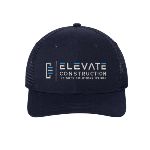 Blue/Navy Hat, Blue Logo - Find Your Flow