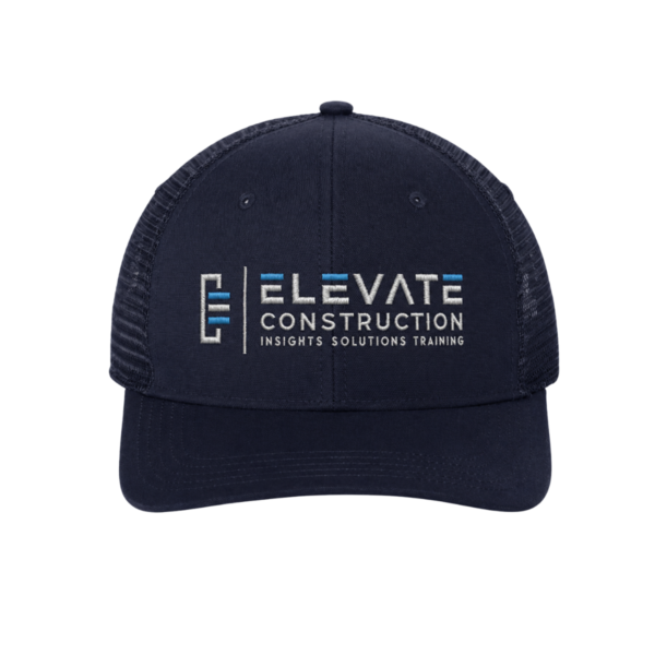 Blue/Navy Hat, Blue Logo - Find Your Flow