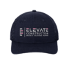 Blue/Navy Hat, Pink Logo - Lead with Heart